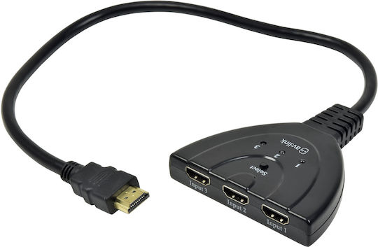 AvLink 3-Port HDMI Switch 128.831UK