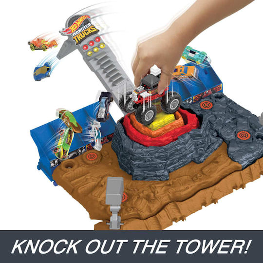 Hot Wheels Arena Smashers Bone Shaker Track 1:64 Monster Truck For 4+ Years