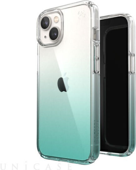 Speck Presidio Ombre Back Cover Silicone Clear/Fantasy Teal Fade (iPhone 14)