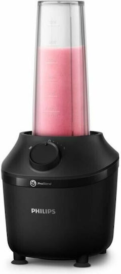 Philips 3000 Series Μπλέντερ με Πλαστική Κανάτα 1.9 lt 450W Μαύρο