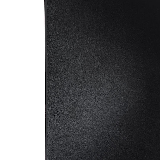 GloboStar Helio-S Wall-Mounted Outdoor Lighting Ceiling Lamp LED IP65 10W with Warm White Light 21x5x21cm
