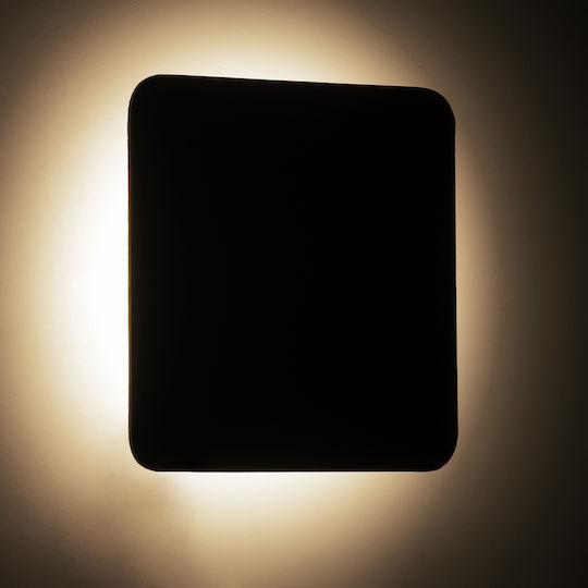 GloboStar Helio-S Lampă De Tavan LED Etanșă 7W 4500K 16x5x16cm