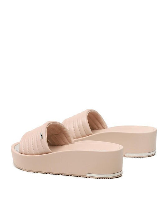Egg Nog Damenplattformen Beige