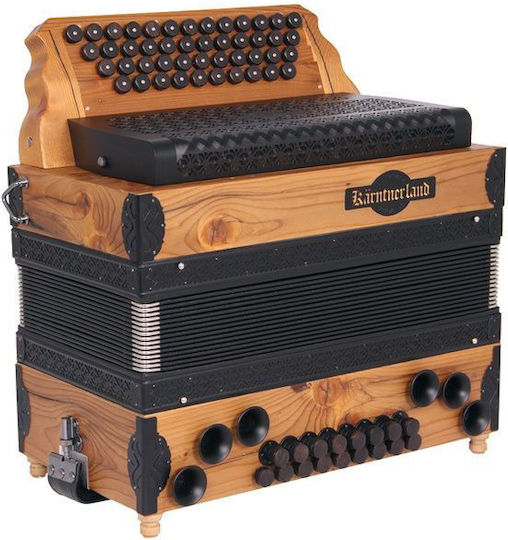 Kärntnerland Gipfelstürmer G/C/F/Bb Acordion 17 Bas