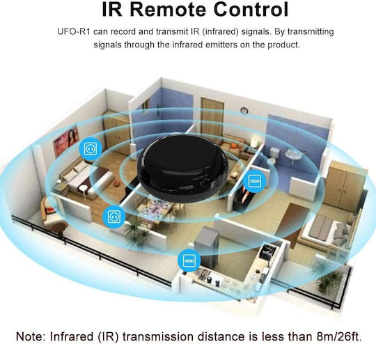 MOES UFO-R1 Smart Hub Wi-Fi / IR Συμβατό με Google Home & Alexa