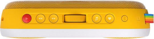 Polaroid P2 Ηχείο Bluetooth 20W με Διάρκεια Μπαταρίας έως 15 ώρες Κίτρινο