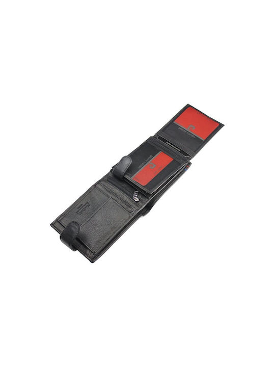 Leather Men's Wallet With RFID Black