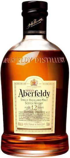 Aberfeldy Whiskey Scoțiaς Single Malt 12 Ani în Cutie 40% 700ml