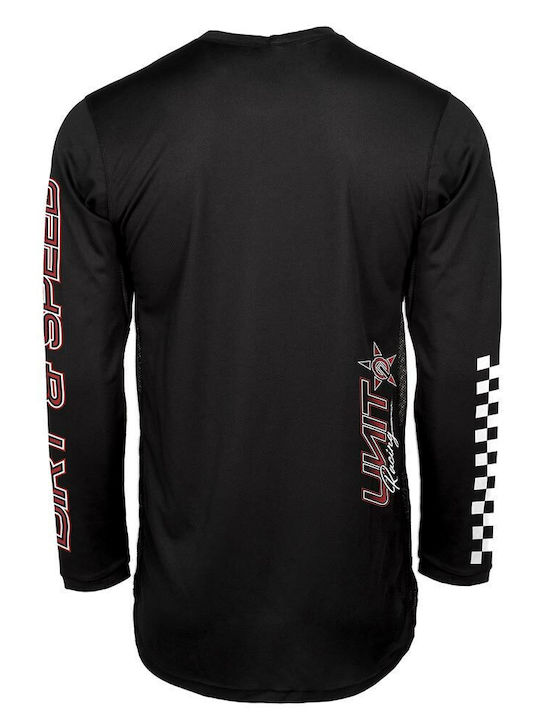 Unit Dirt & Speed Männer Motocross-Shirt Black/White