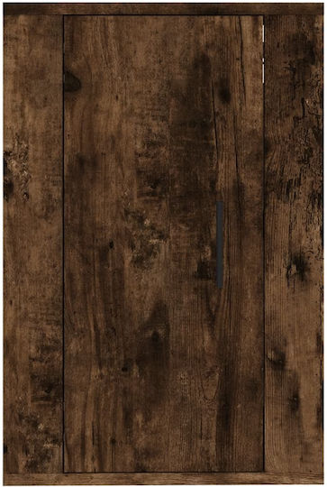 Dulap Suspendat pentru Sufragerie din Placă Aglomerată Stejar Fumuriu 40x34.5x60cm