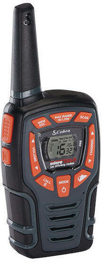Cobra AM-855 Walkie Talkie mit Monochromdisplay Set 2Stück