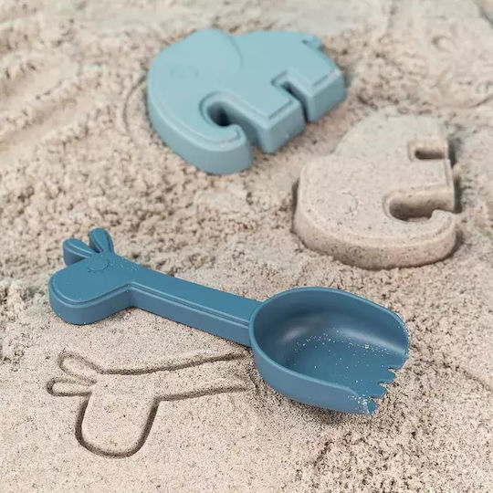 Done by Deer Deer Friends Blue Plastic Sand Molds Set Blue 2.5 cm (3pcs)