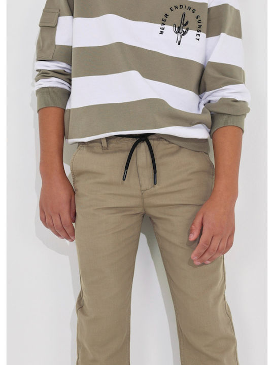 Mayoral Kinder Hose Chino Stoff Gray