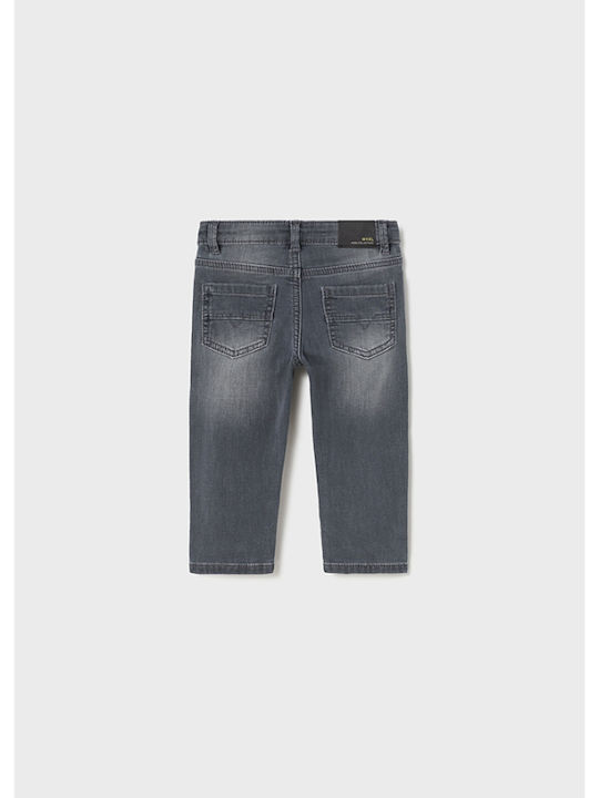 Mayoral Boys Denim Trouser Gray