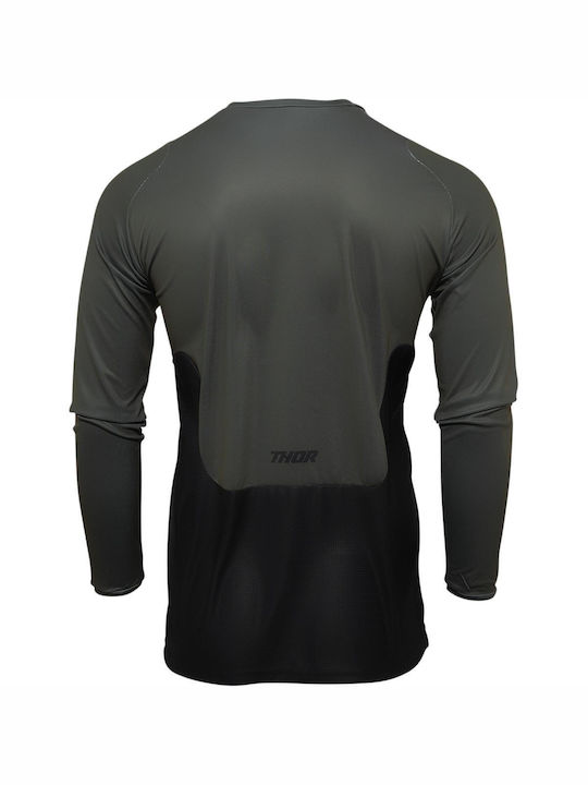 Thor MX Pulse React Ανδρική Jersey Motocross Army/Black