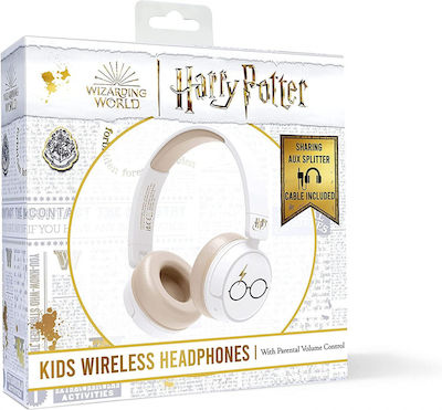 OTL Premium Junior Back To Hogwarts Ενσύρματα Over Ear Παιδικά Ακουστικά Λευκά