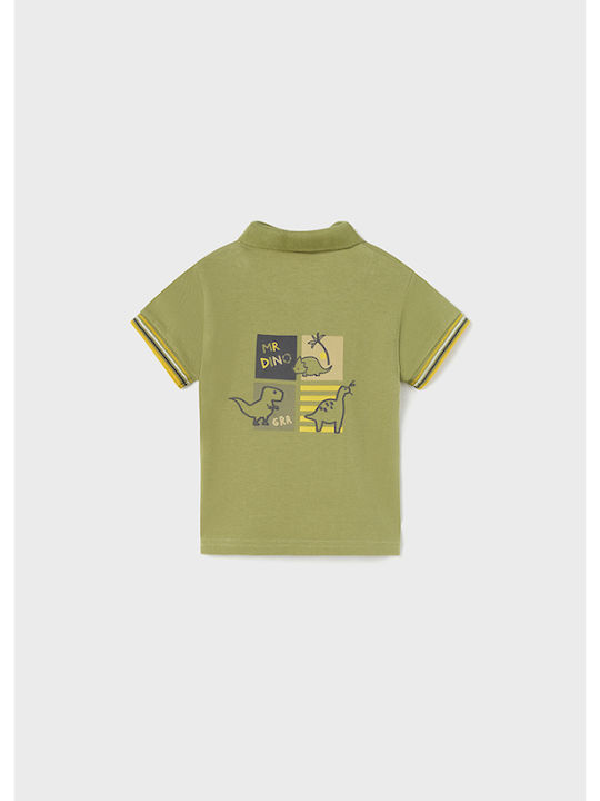 Mayoral Kinderpolo Kurzarm Khaki