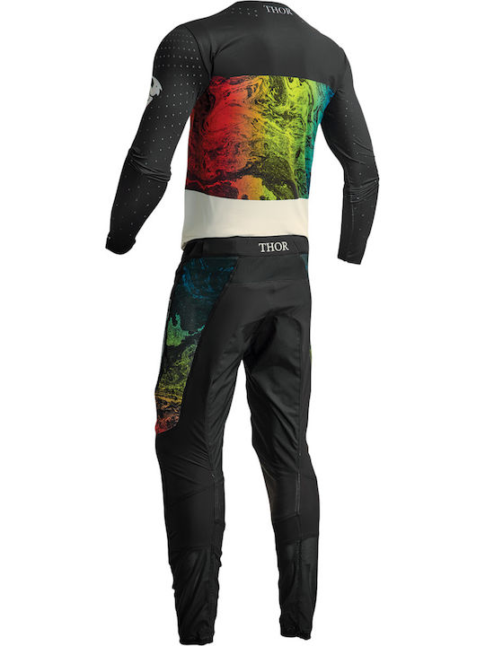 Thor MX Prime Melter Ανδρική Jersey Motocross Black/White SH00030