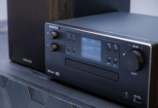 Kenwood Ηχοσύστημα 2.1 M-925DAB-B 100W με CD / Digital Media Player και Bluetooth Μαύρο