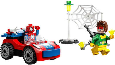 Lego Marvel Spider-Man's Car & Doc Ock pentru 4+ ani