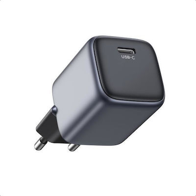 Ugreen Încărcător Fără Cablu GaN cu Port USB-C 30W Livrarea energiei Space Gray (340305)