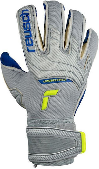 Reusch Attrakt Gold X Evo Голмански ръкавици за Възрастни Сив