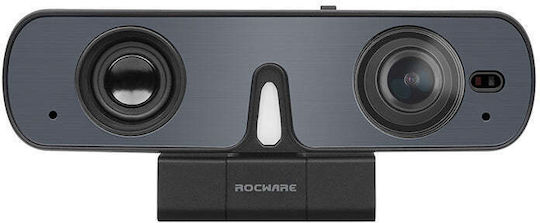 Rocware RC08 Уеб камера Full HD 1080p Черен ALRC08