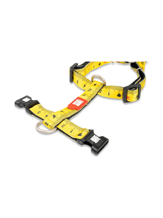 Max & Molly Нагръдник за куче Ruler Жълт Large 25мм x 70-98см MM0063