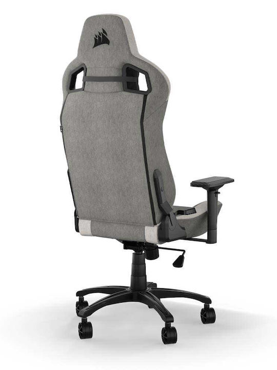 Corsair T3 Rush Fabric (2023) Υφασμάτινη Γκρι/Λευκό