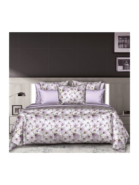 SB Home Πάπλωμα Μονό 160x240εκ. Salvia Λιλά
