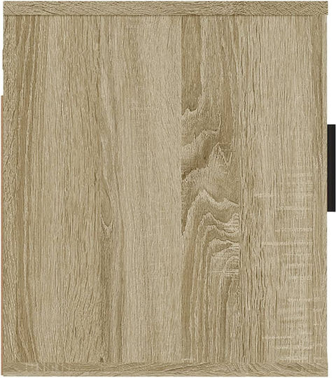 Hängeschrank fürs Wohnzimmer aus Spanplatte Sonoma 40 x 34,5 x 40 cm