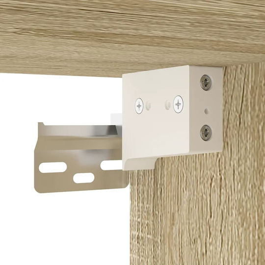 Hängeschrank fürs Wohnzimmer aus Spanplatte Sonoma 40 x 34,5 x 40 cm