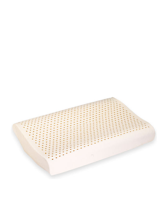 Orion Strom 214 Μαξιλάρι Ύπνου Latex Ανατομικό 40x60x12cm