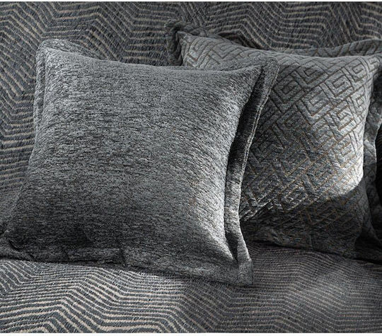 Guy Laroche Διακοσμητική Μαξιλαροθήκη Vento Titanium 50x50εκ.