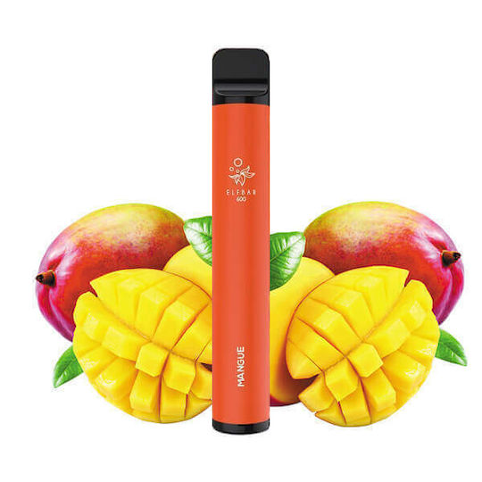 Elf Bar Disposable E-Cigarette 600 Puffs Mango 2ml Red