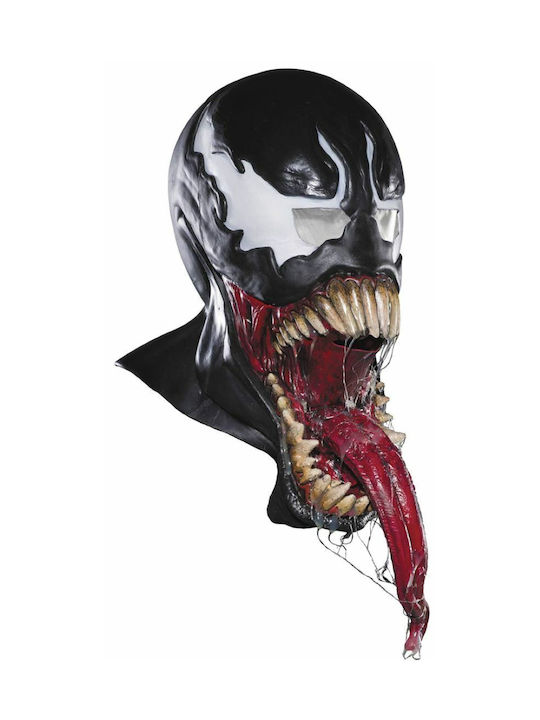 Πλαστική Μάσκα Προσώπου Spiderman Deluxe Venom