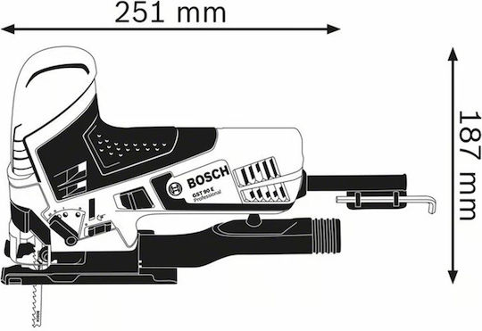 Bosch GST 90 BE Пъзел 650W
