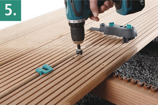 Wolfcraft Cutting Guides Floor Installation Guide Set for Planks 6960000 1pcs