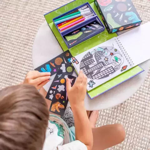 Tiger Tribe Malerei Dinosaurier - Astronauten für Kinder 4+ Jahre+ Jahre