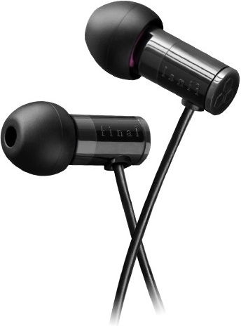Final Audio Ακουστικά Ψείρες In Ear E1000C Μαύρα