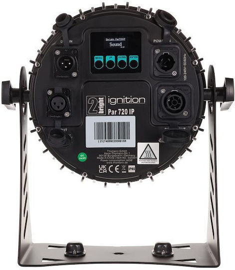 Ignition Προβολέας Beam LED PAR 2bright Par 720 IP RGBALC