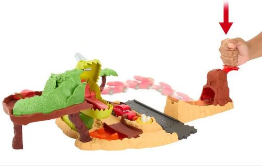 Mattel Disney Cars On the Road - Dino Playground Pistă pentru 4+ Ani