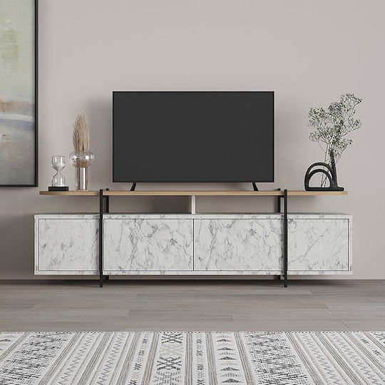 Hanley Επιδαπέδιο Λευκό 160x35.6x48εκ. Hanley Επιδαπέδιο Λευκό 160x35.6x48εκ.