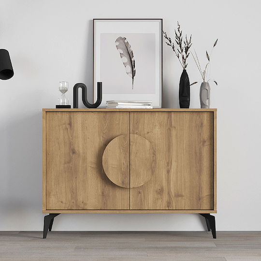 Μπουφές Gora Ξύλινος Ανοιχτό Καφέ 110x35.6x82cm Μπουφές Gora Ξύλινος Ανοιχτό Καφέ 110x35.6x82cm