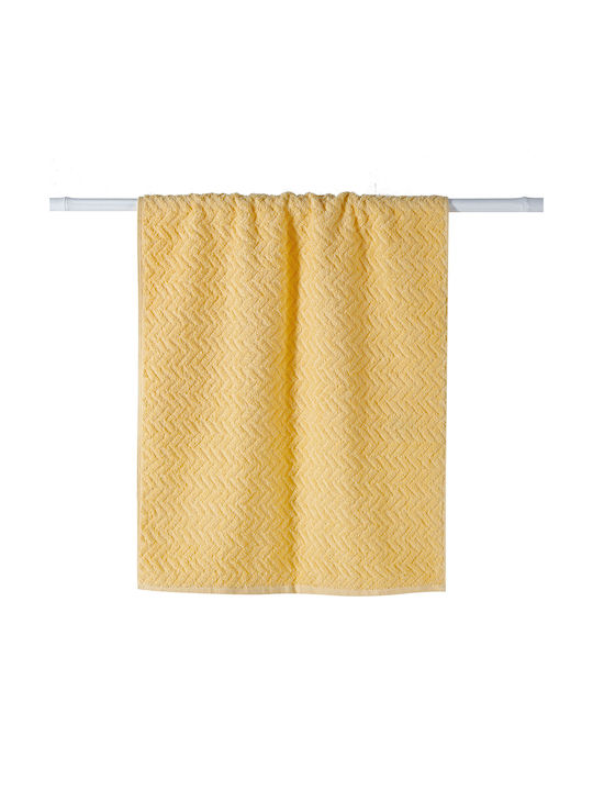 Kentia Hand Towel Vera 30x50cm. 41 Yellow Weight 500gr/m²