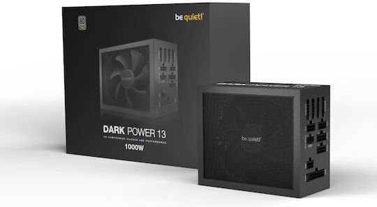 Be Quiet Dark Power 13 1000W Black Computer Power Supply Full Modular 80 Plus Titanium