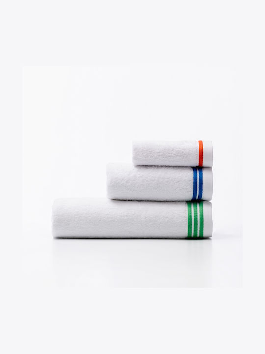Benetton Σετ Πετσέτες Μπάνιου 3τμχ Rainbow Multi