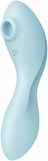 Satisfyer Curvy Trinity 5 Αναρροφητής Αιδοίου με Δόνηση Air Pulse Vibrator Blue