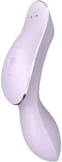 Satisfyer Curvy Trinity 2 Air Pulse Vibrator Purple