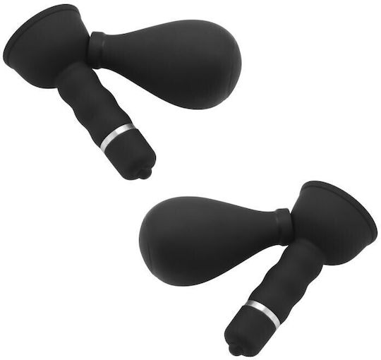 Toyz4lovers Timeless Aspirator Pentru Clitoris Și Sfârcuri Negru 2 Bucăți